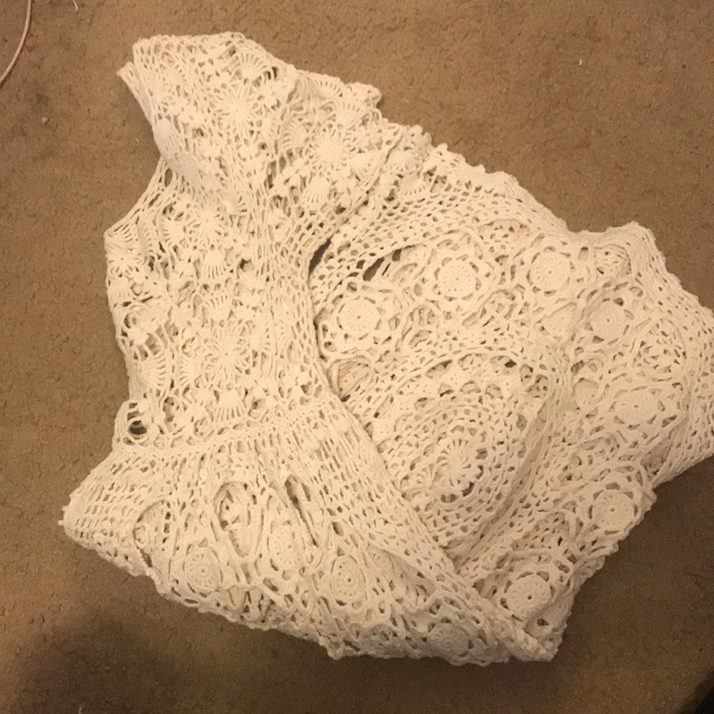 Knitted and Knotted cover/dress